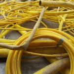 Utility pipe for recycling