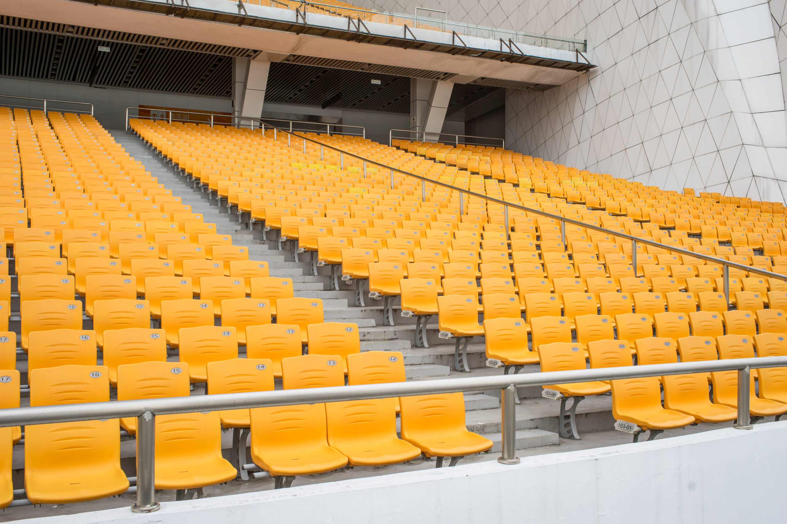 Grandstand Stadium Seating Recycling