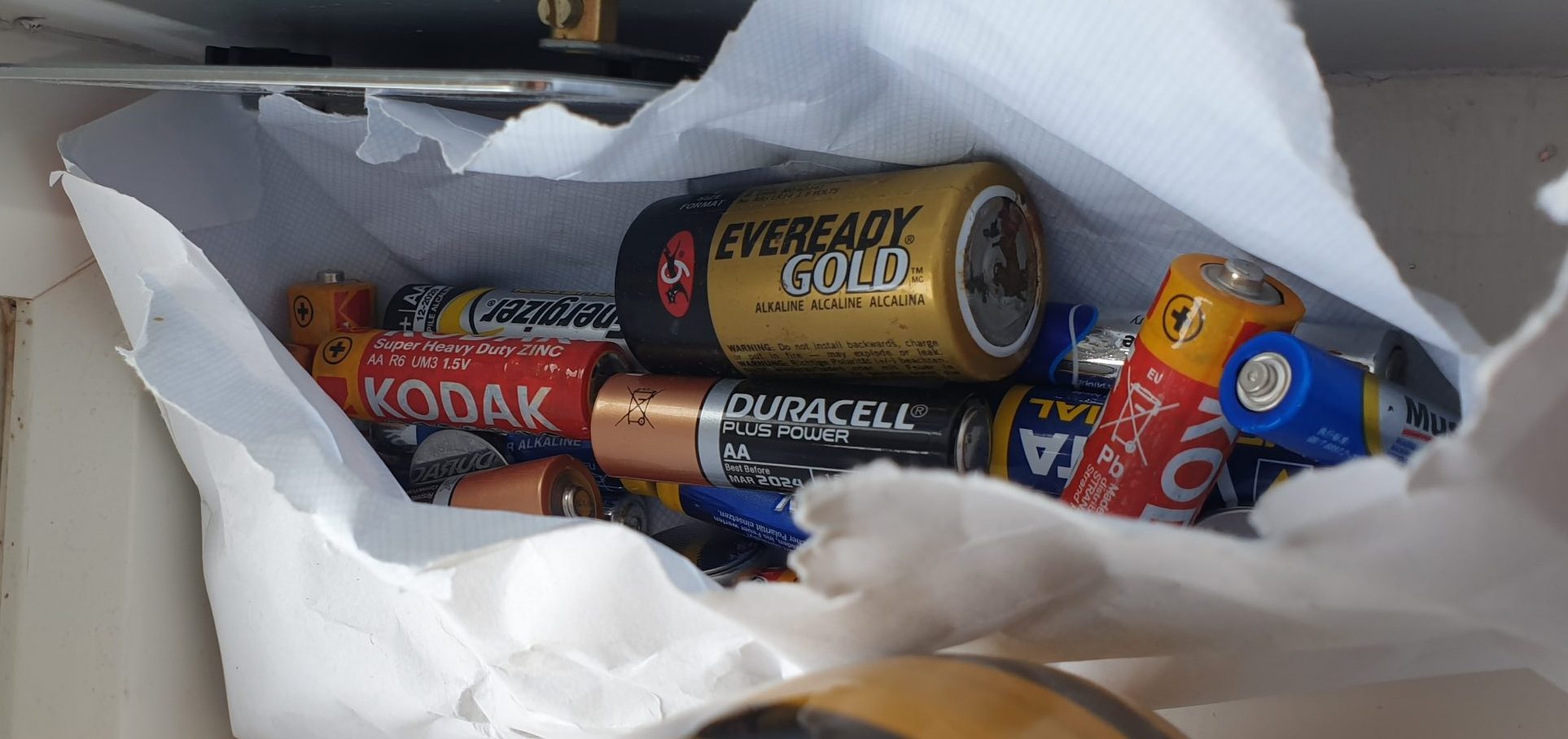 Batteries for recycling