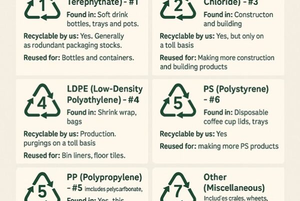 Resin Identification Codes, aka Recycling Codes